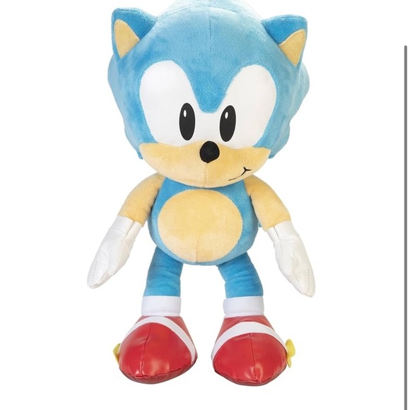 Sonic The Hedgehog Jumbo Plush 18 Inches Tall Stuffed Toy Collectible - Picture 4 of 6
